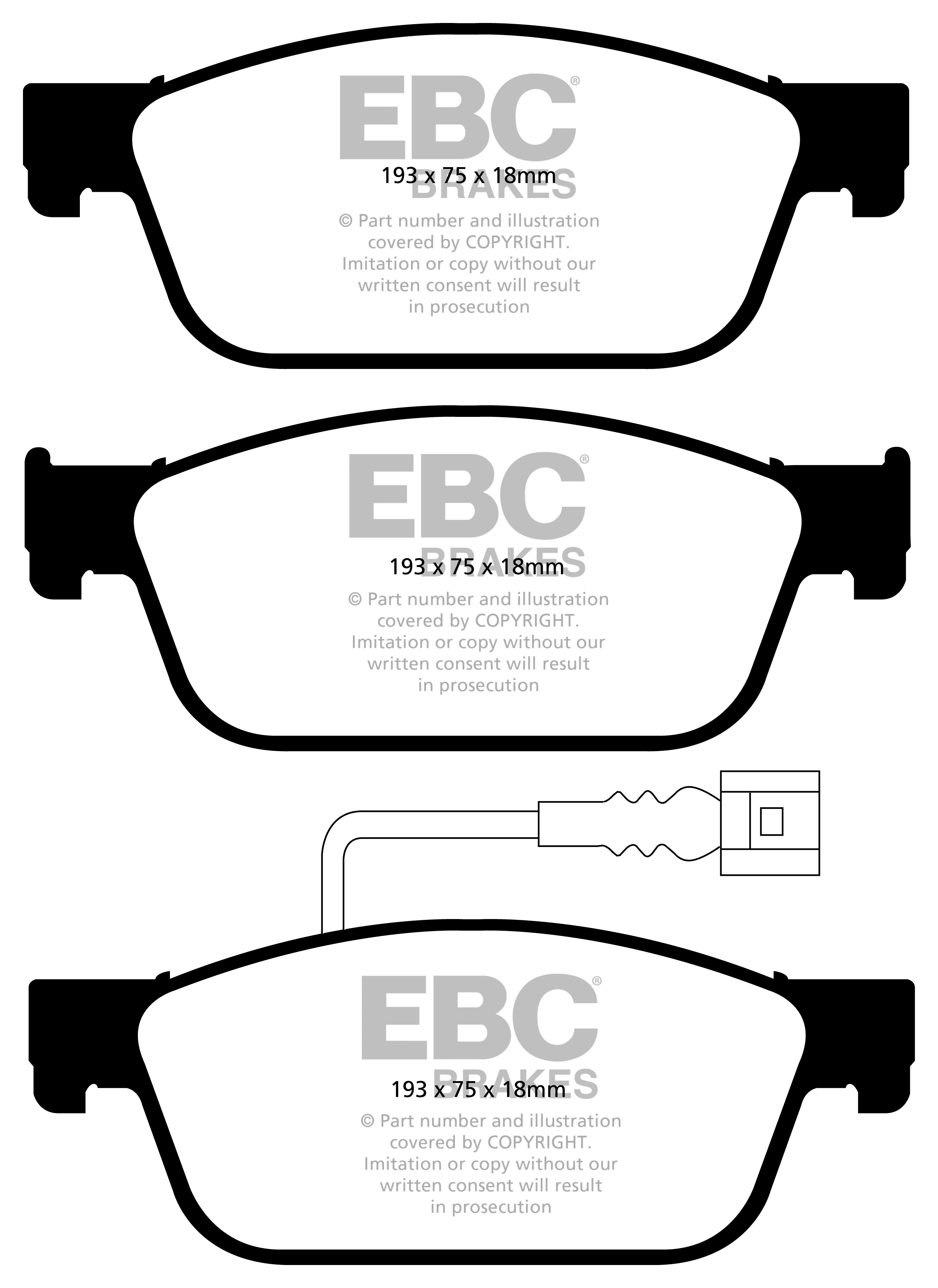 EBC Brake Pads - Ultimax