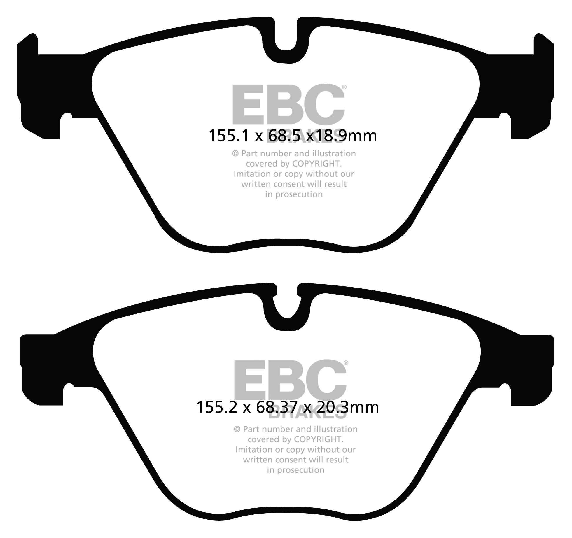 EBC Brake Pads - Ultimax