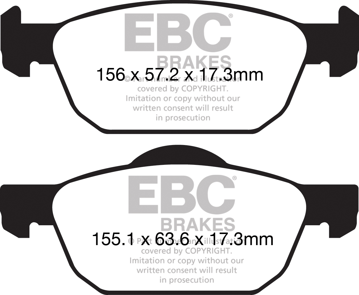 EBC Brake Pads - Ultimax
