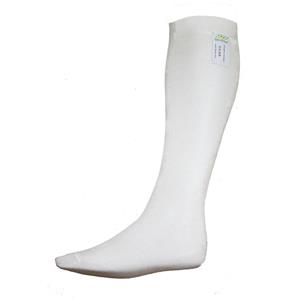 P1 Long Socks Aramidic White - Large