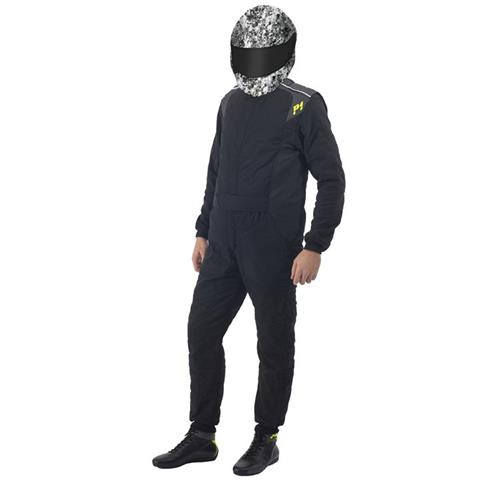 P1 Race Suit Smart Passion Black - Size 2