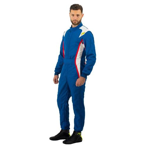 P1 Race Suit Turbo Royal Blue/White/Red - Size 6